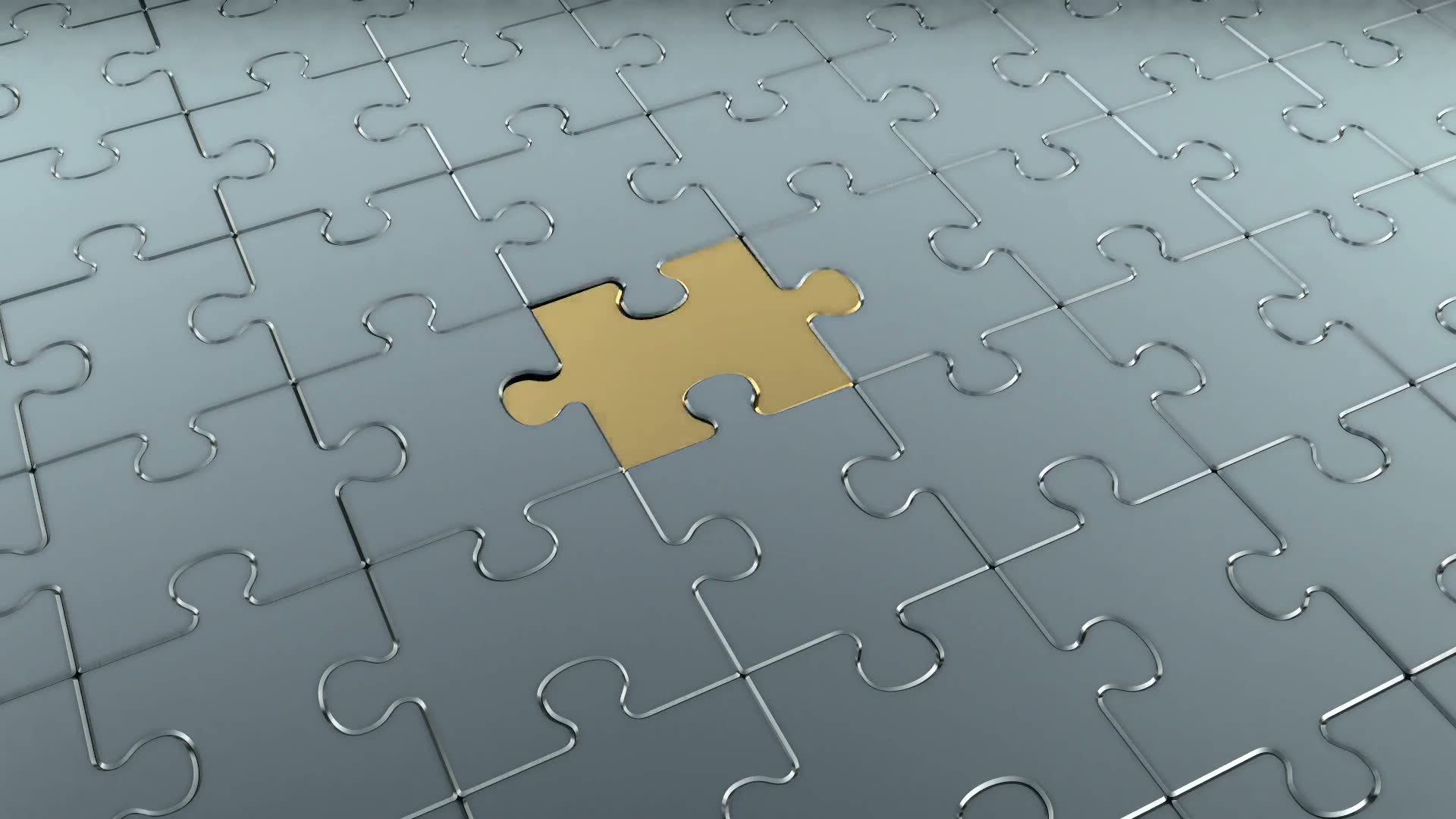 Gold puzzle piece - DeSantis Family Law